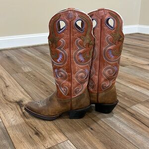 Tony Lama 3R Buckaroo Boots - Like New!